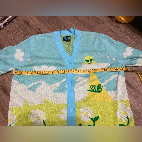 Alab Snail/Alien Cardigan size S - Picture 6 of 9